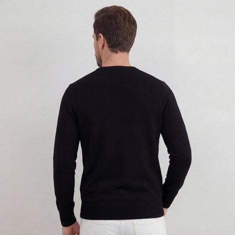 Black Crewneck Sweater