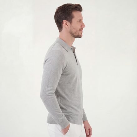 Grey Classic Polo Shirt