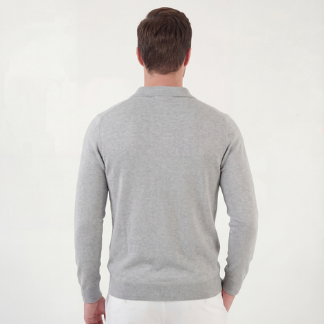 Grey Classic Polo Shirt